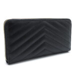 Saint Laurent/サンローラン モノグラム ラウンドジップ 長財布