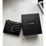 SAINT LAURENT/サンローラン モノグラム キルティング 折り財布
