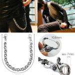 クロムハーツ ファンシーウォレットチェーン クロス ロング 2クリップ