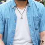 クロムハーツ BSフレアペンダントwithベイル＆ペーパーチェーンネックレス20インチセット