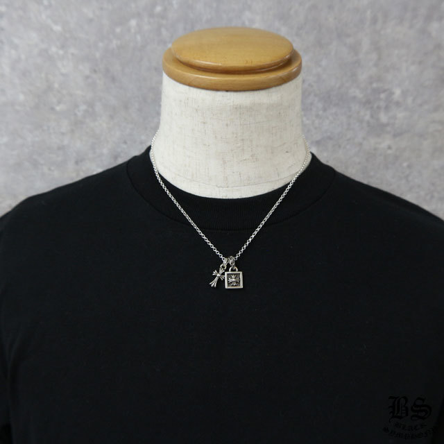 16070897095141614368221820_1 クロムハーツ CHクロスベビーファットチャーム&フレームドCHプラスチャーム&ロールチェーン20インチセット - 画像 (1)