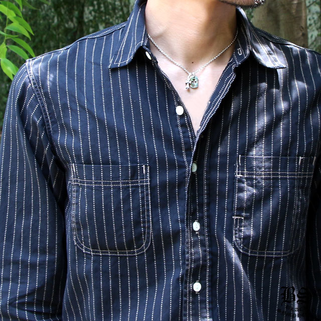 16070897287516386805451820_1 芸能人着用・愛用 西島隆弘 クロムハーツ カットアウトクロスドッグタグ(タイニー)&CHクロスベビーファットチャーム&ロールチェーン20インチセット - 画像 (1)