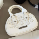 CHROME HEARTS クロムハーツ ロジウム加工 タイニー ジムバッグ セメタリークロスパッチ CHチャーム