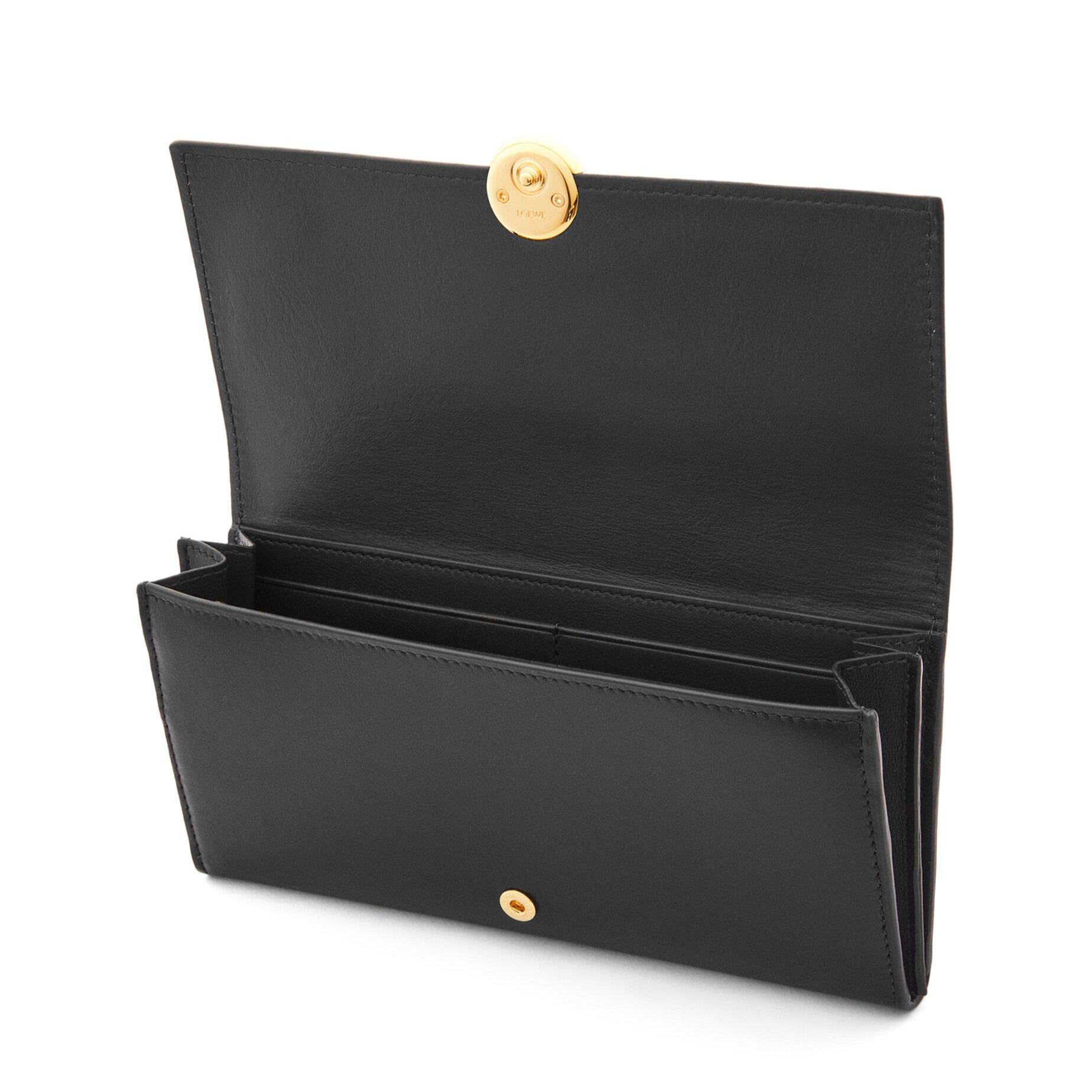 16070955669326950989981820_1 LOEWE/ロエベ ぺブル コンティネンタル ウォレット(財布)(シャイニーナパカーフ) - 画像 (1)