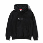 Supreme (シュプリーム) 15FW ボックス ロゴ フーデット スウェットシャツ パーカー(Box Logo Hooded Sweatshirt Pullover) ブラック 002 長袖パーカー