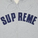Supreme Arc Thermal Zip Up Hooded Sweatshirt 'Heather Grey' 長袖パーカー
