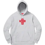 Supreme Box Logo Hooded Sweatshirt 'Heather Grey' 長袖パーカー