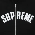 Supreme Arc Thermal Zip Up Hooded Sweatshirt 'Black' 長袖パーカー