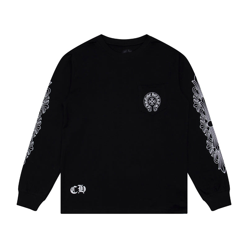 16071840569304104771501820_1 クロムハーツ/Chrome Hearts Sweatshirt K8008 Tシャツ 長袖パーカー - 画像 (1)