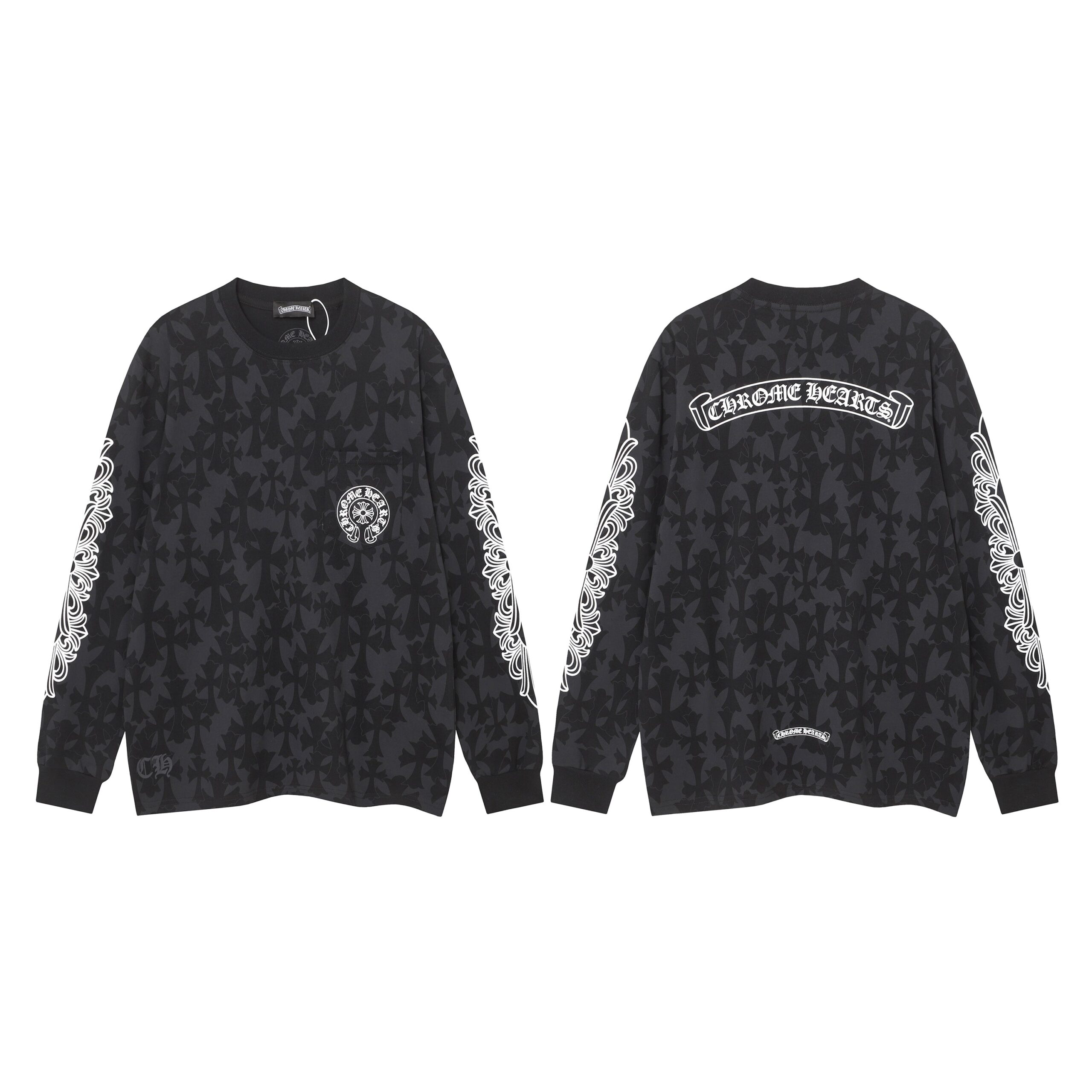 16071840569680585497321820_1 クロムハーツ/Chrome Hearts Sweatshirt 9801 Tシャツ - 画像 (1)