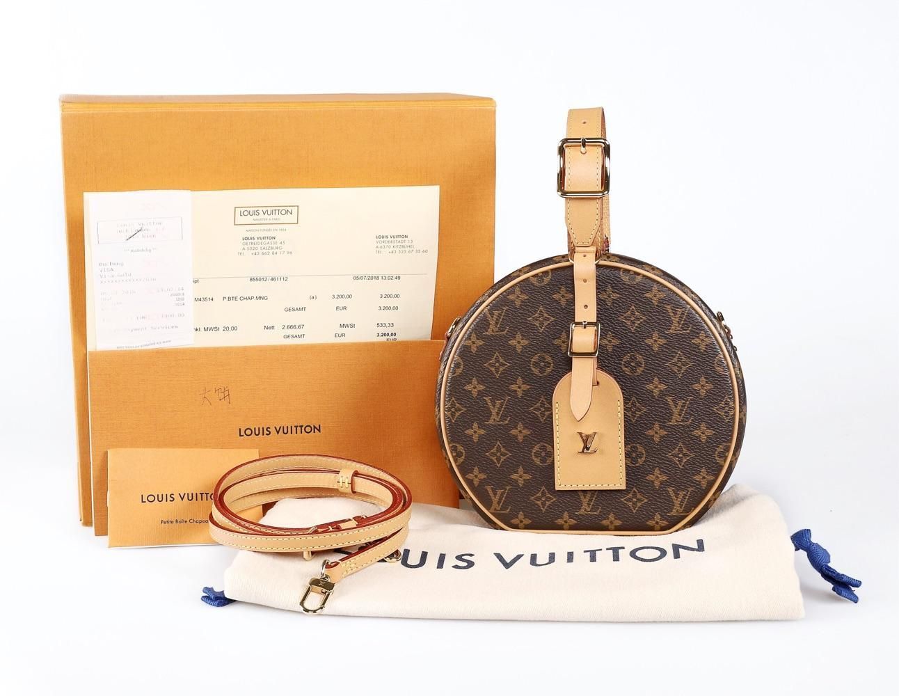 16071845078794112006601820_1 (ルイヴィトン/Louis Vuitton)BOITE CHAPEAU SOUPLEハンドバッグ - 画像 (1)