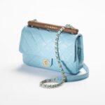 シャネル/CHANEL スモール トップハンドル フラップ バッグ 52