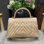 シャネル/CHANEL Cowhide handbag 92991 1