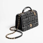 シャネル/CHANEL スモール トップハンドル フラップ バッグ 6