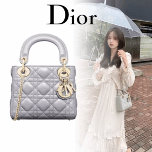 “LADY ディオール” “カナージュ” ミニバッグ