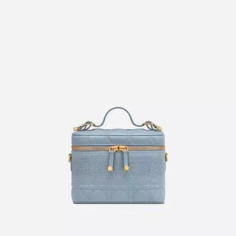 16071855255308581399771820_1 スモール ヴァニティ カナージュ ラムスキン - 画像 (1)