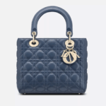 DIOR “LADY DIOR” “カナージュ” ミディアムバッグ