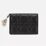 ディオール カードケース カナージュ ラムスキン