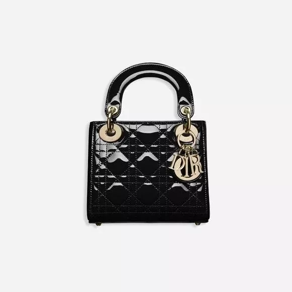 16071855256475268999271820_1 ディオールカーフスキン "LADY " ミニバッグ - 画像 (1)