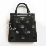 PRADA スモール ポルカドット メッシュ トートバッグ