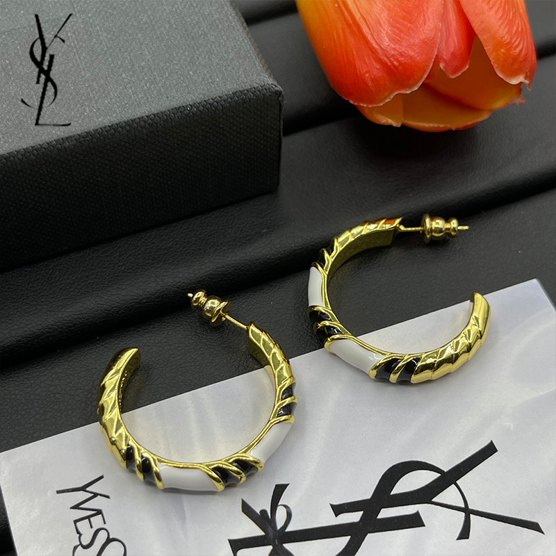 16071867763756585896001820_1 【サンローラン】YSLおしゃれなピアス02 SS94804 - 画像 (1)