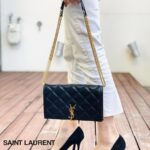 関税送料込み-【サンローラン】 SAINT LAURENT ベッキーショルダーバッグ