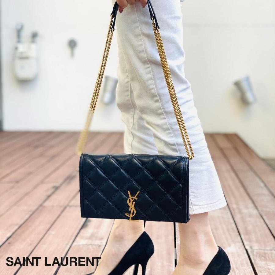 16071867766938552679481820_1 関税送料込み-【サンローラン】 SAINT LAURENT ベッキーショルダーバッグ - 画像 (1)