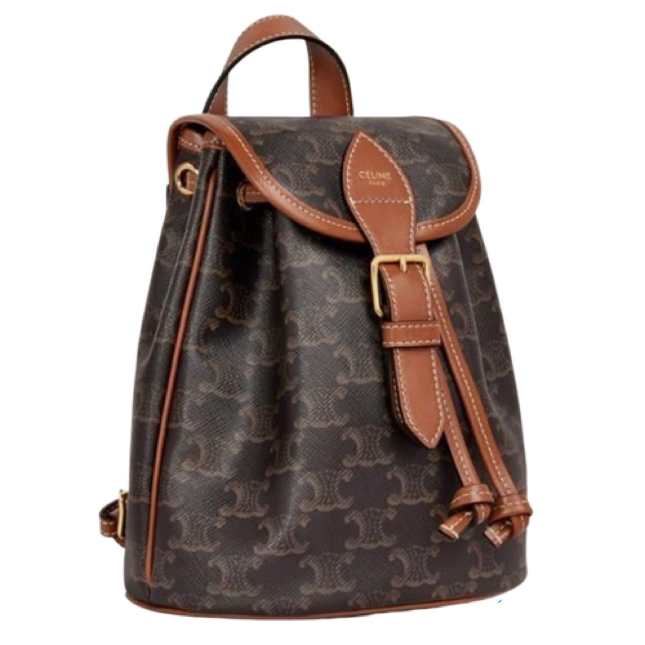 16071870300307731279161820_1 CELINE【入手困難】MINI BACKPACK FOLCO☆ トリオンフキャンバス - 画像 (1)