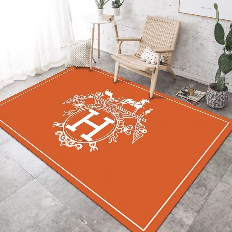 16071872469823723069181820_1 【HERMES】エルメスリビングトイレ滑り止めカーペット06 SS95052 - 画像 (1)