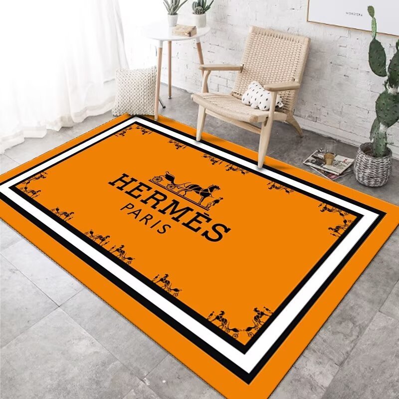 16071872469864323922161820_1 【HERMES】エルメスリビングトイレ滑り止めカーペット05 SS95052 - 画像 (1)