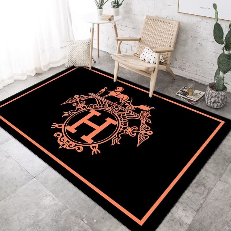 16071872469905260329691820_1 【HERMES】エルメスリビングトイレ滑り止めカーペット04 SS95052 - 画像 (1)