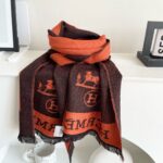 【【HERMES】エルメス エルメス 】スカーフ   32*180CM  241109