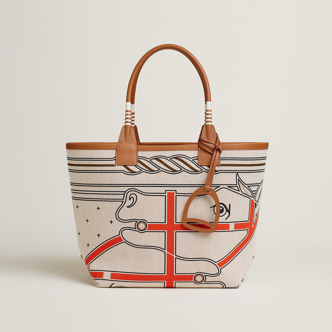 16071872475327656543161820_1 【HERMES】エルメス スティープル 28ハンドバッグ4 - 画像 (1)