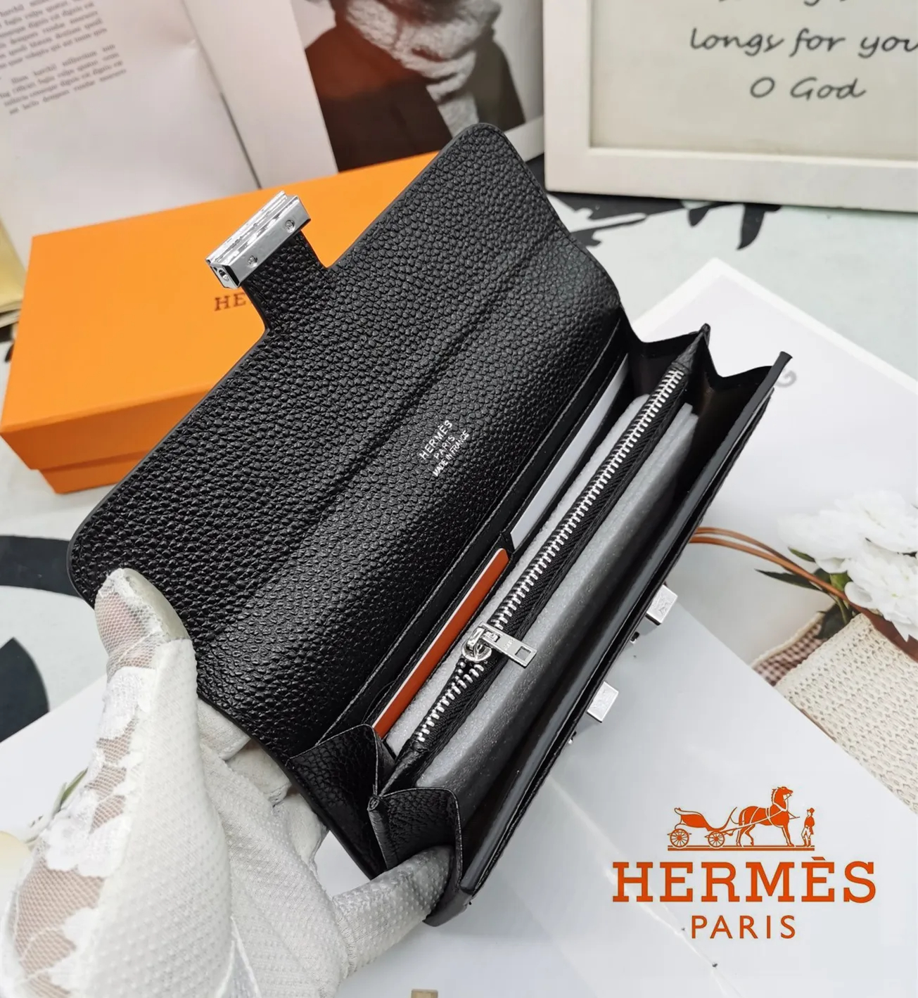16071872478109486735161820_1 HERMÈS エルメス 8111 19*10CM セール 数量限定! - 画像 (1)