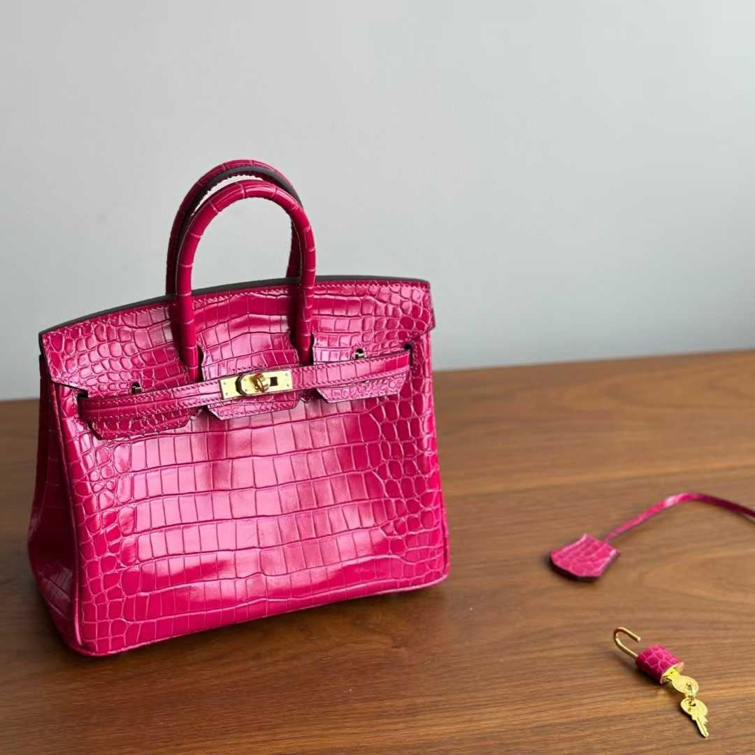 16071872481233907664161820_1 【HERMES】エルメス バーキン 30cm クロコダイル ゴールド金具 - 画像 (1)