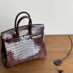 【HERMES】エルメス バーキン 30cm クロコダイル ゴールド金具