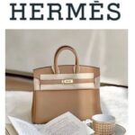 【HERMES】エルメス バーキン25 チャイ　トゴ　ゴールド金具　U