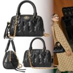 人気！すぐ届く！【GUCCI】(グッチ) キルティング レザー 3way バッグ