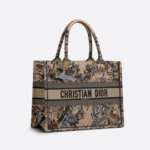 DIOR BOOK TOTE ミディアムバッグ Dior Jardin d'Hiver エンブロイダリー