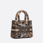 LADY D-LITE ミディアムバッグ Dior Jardin d'Hiver エンブロイダリー