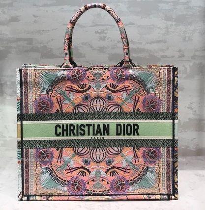 16071887216828814908281820_1 BOOK TOTE IN LIGHTS刺繍 ラージ*トートバッグ - 画像 (1)