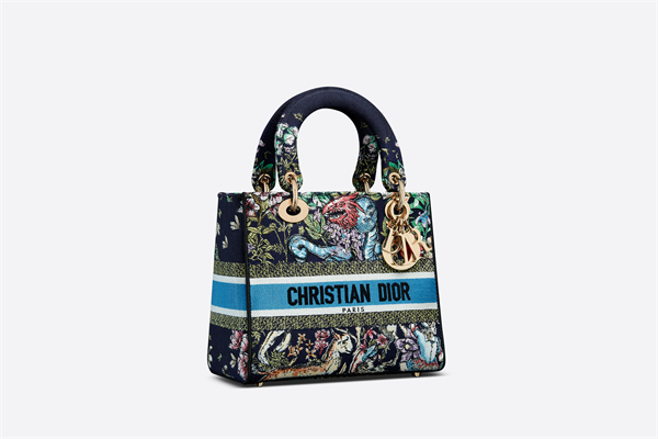 16071887220213618231221820_1 Dior LADY D-LITE ミディアムバッグ D-Constellation エンブロイダリー 24 x 20 x 11 cm - 画像 (1)