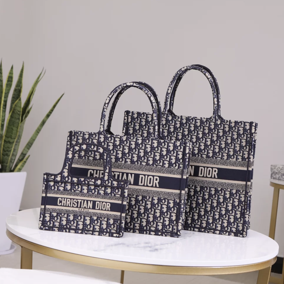 16071887221269576211141820_1 DIOR BOOK TOTE ディオール オブリーク バッグ - 画像 (1)