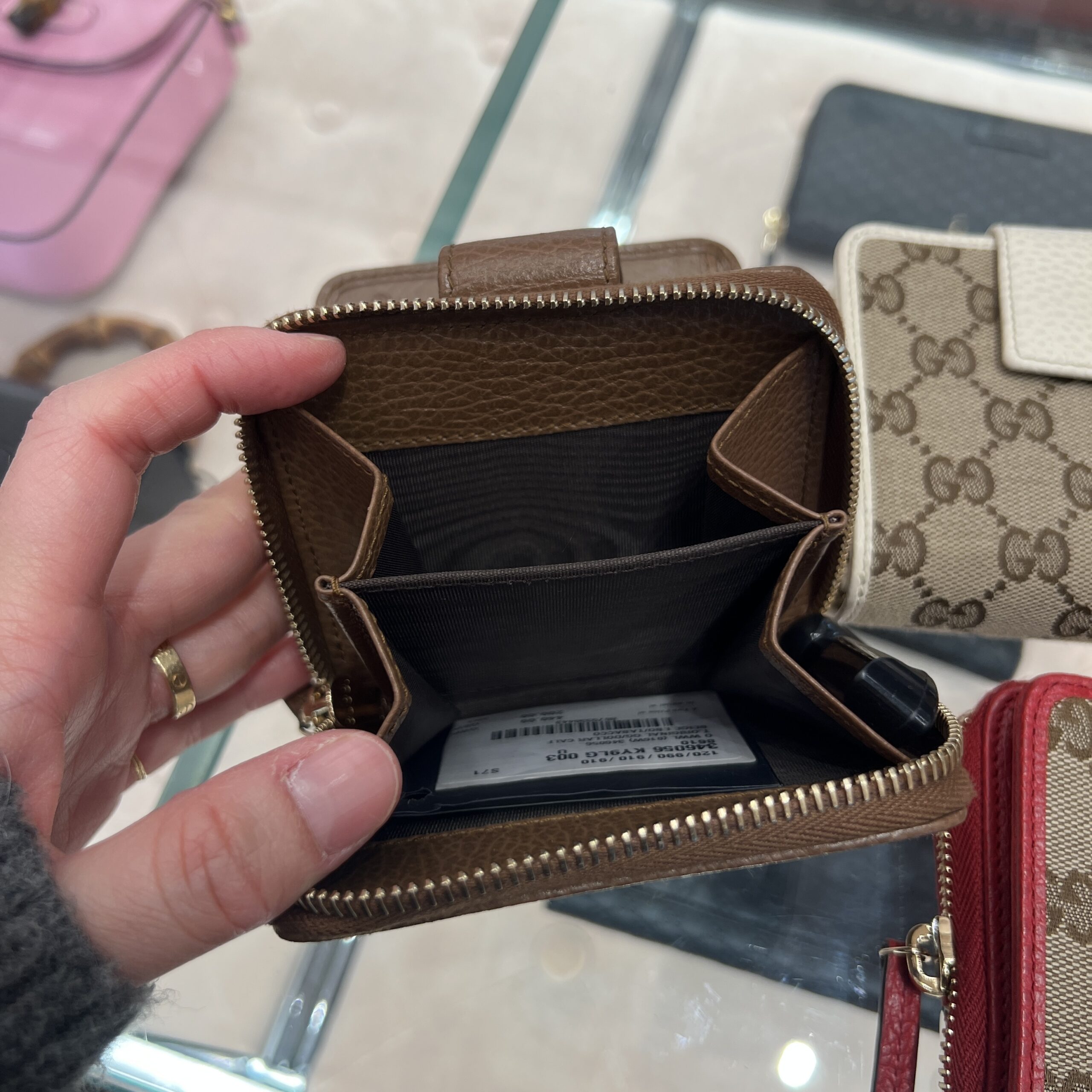 16071887586139127599331820_1 【VIPセール】GUCCI グッチ グッチ 二つ折り財布 346056 キャンバス - 画像 (1)