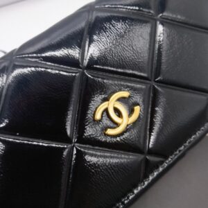 【AT10157】シャネルのクラシックなダイヤ柄牛革財布 | Chanel
