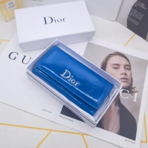 【AT10159】ディオール クラシックブルーラディアントチャームウォレット | Dior Paris