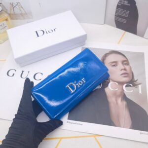 【AT10159】ディオール クラシックブルーラディアントチャームウォレット | Dior Paris