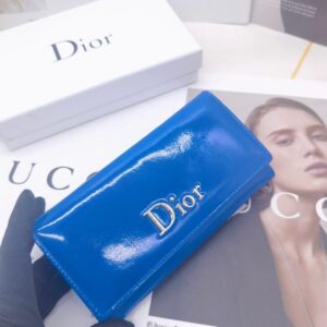 【AT10159】ディオール クラシックブルーラディアントチャームウォレット | Dior Paris