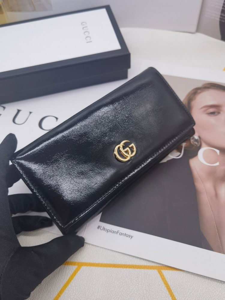 【AT10165】グッチのクラシックシリーズ輸入牛革財布 | Gucci Firenze