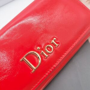 【AT10170】ディオールの赤い牛革財布 - 高級エレガンスで品位向上！ | Christian Dior